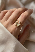 Butterfly Whisper Ring
