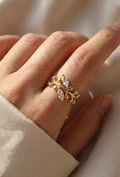 Marquise Vine Ring